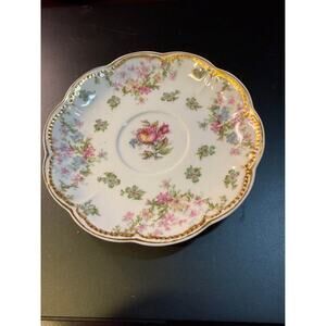 Haviland Limoges porcelain saucer